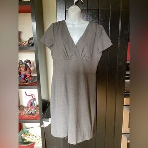 Banana Republic Gray Midi Dress